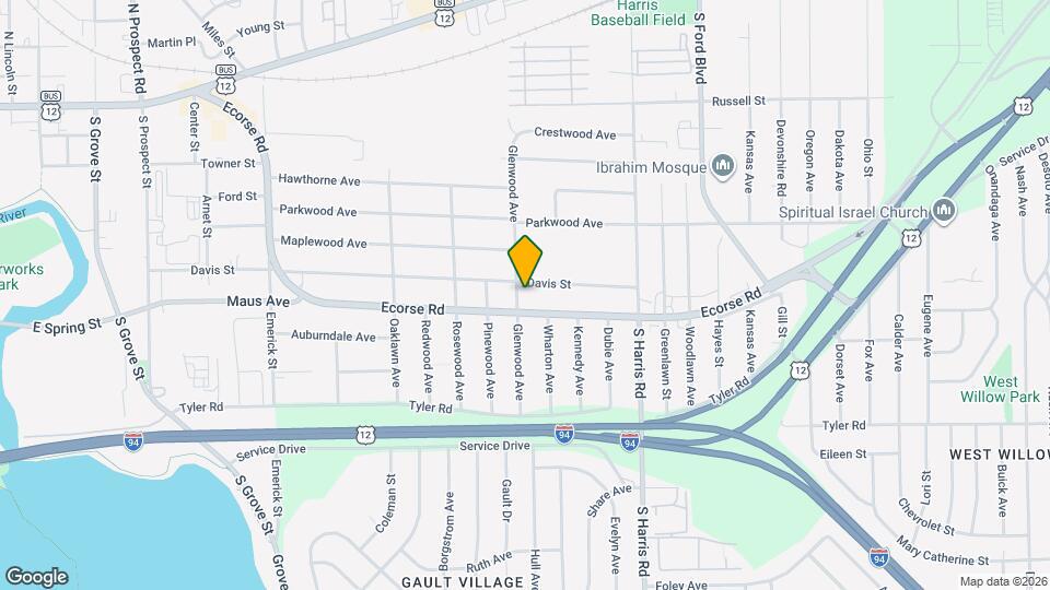 427 Glenwood Ave Map and Location Details