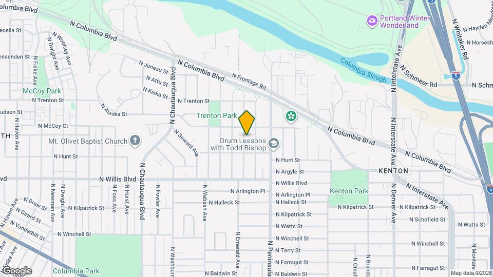 8800 N Drummond Ave Mapa y Detalles de la Ubicación