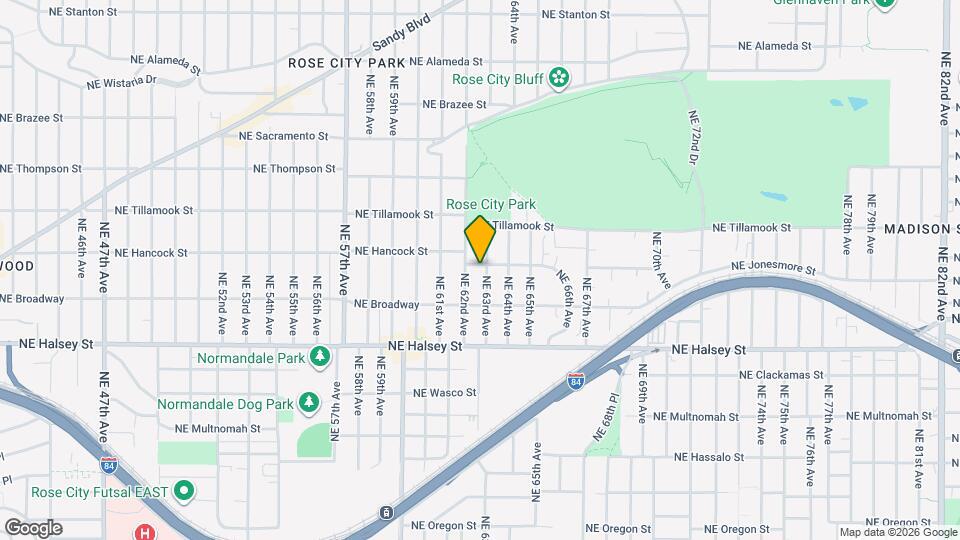 1837 NE 63rd Ave Map and Location Details