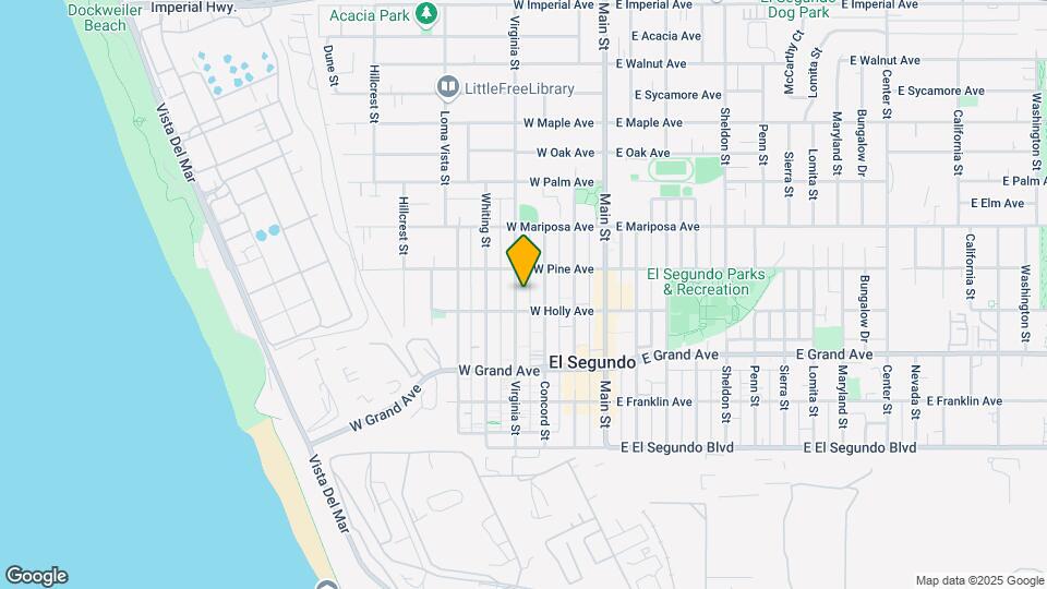 416 Virginia St Mapa y Detalles de la Ubicación