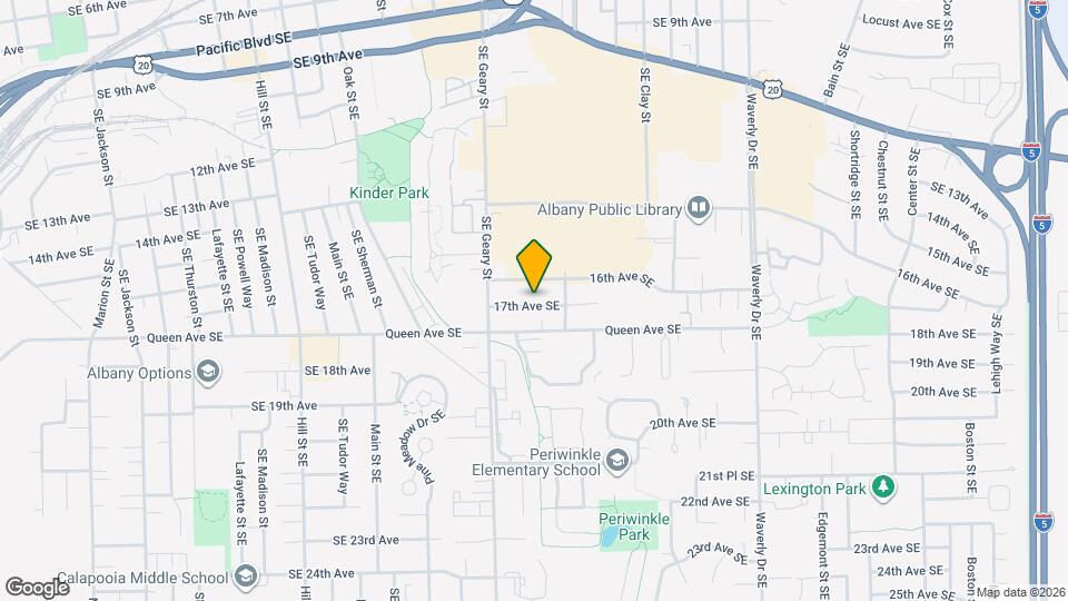 1845 17th Ave SE Map and Location Details