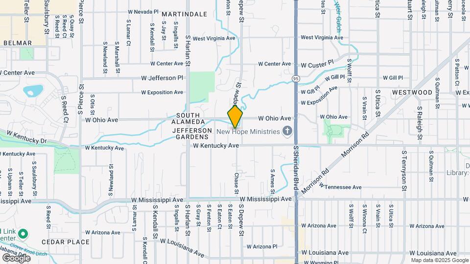 845-877 S Depew St Map and Location Details