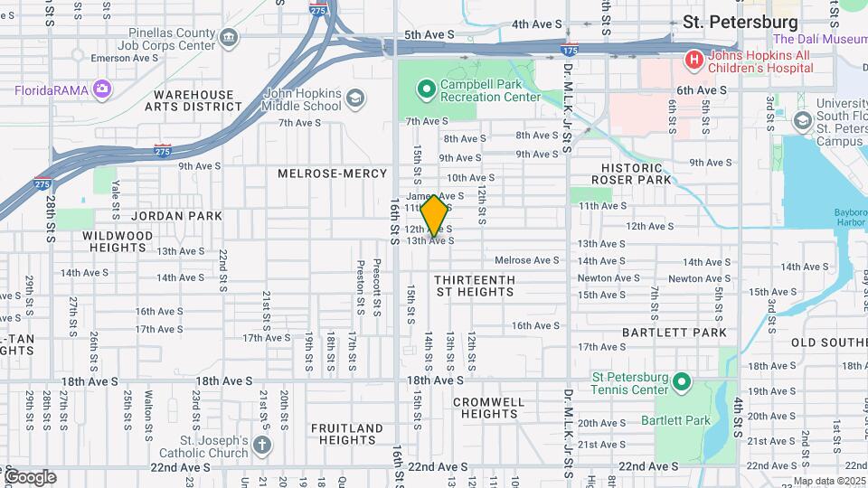 1326 13th Ave S Map and Location Details