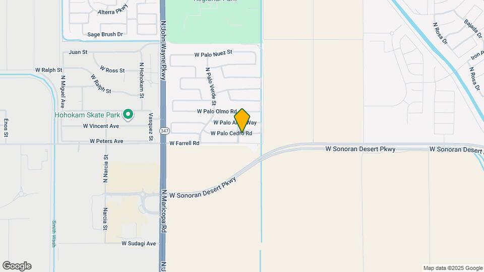44057 W Palo Cedro Rd Map and Location Details
