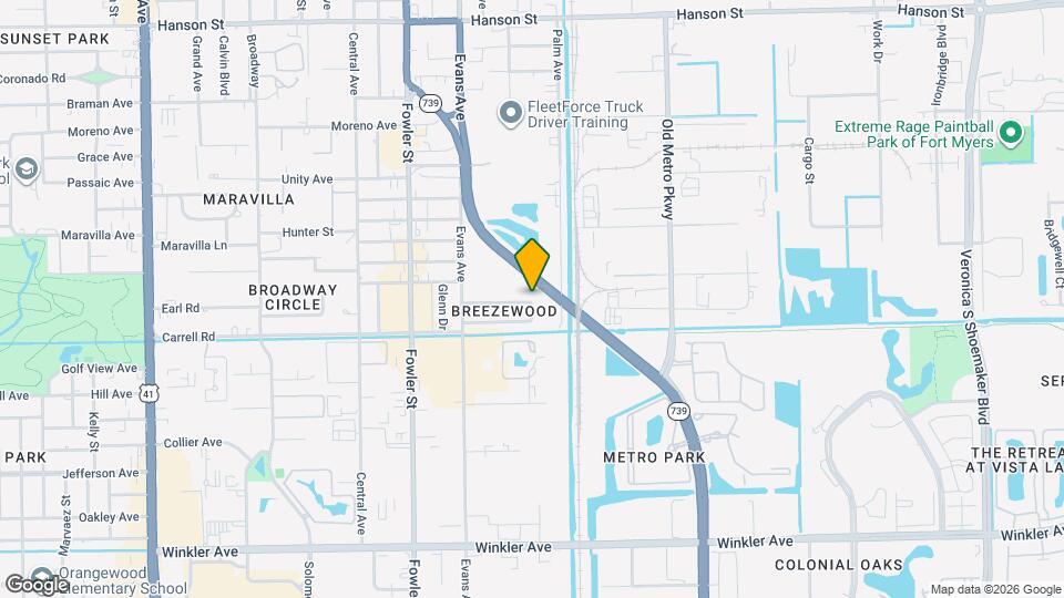 2721 Elmwood St Map and Location Details