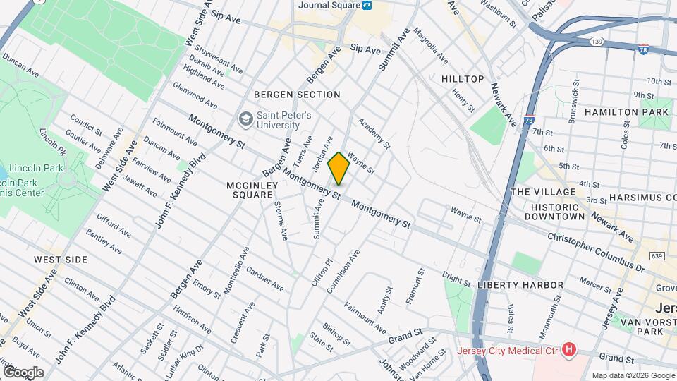 646 Montgomery St, Unit 1F Mapa y Detalles de la Ubicación