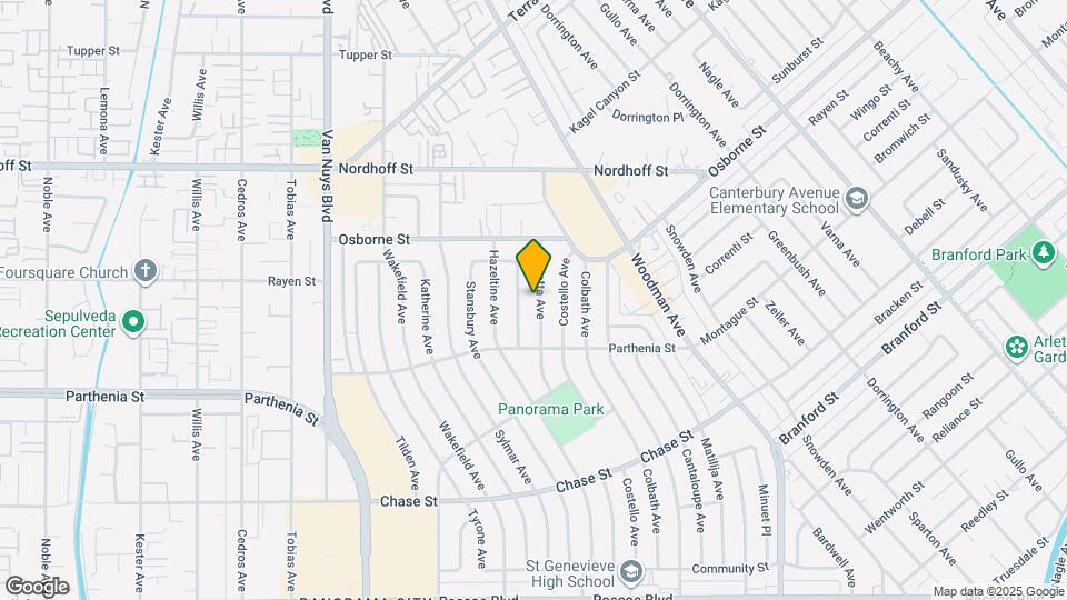 8831 Murietta Ave Map and Location Details