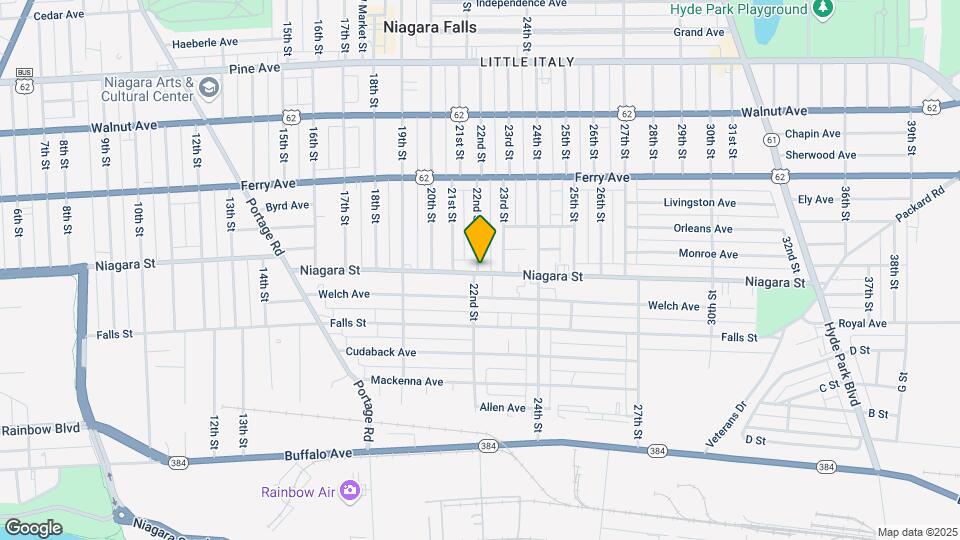 2202 Niagara St Mapa y Detalles de la Ubicación