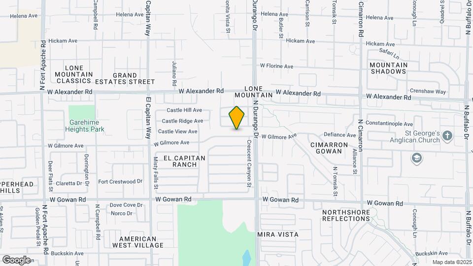 8528 W Gilmore Ave Map and Location Details