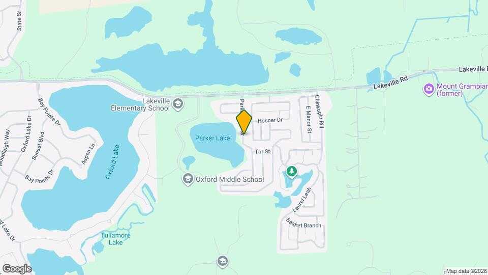 166 Parker Lake Dr Map and Location Details