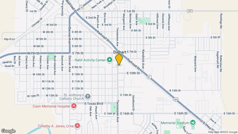 Thunderbird Apartments and Nearby Dalhart Apartments For Rent Dalhart, TX