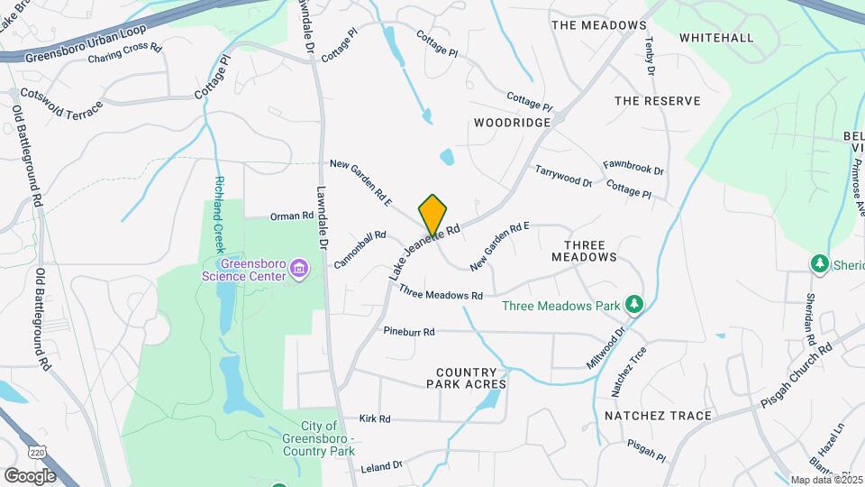 4332 Lake Jeanette Rd Map and Location Details