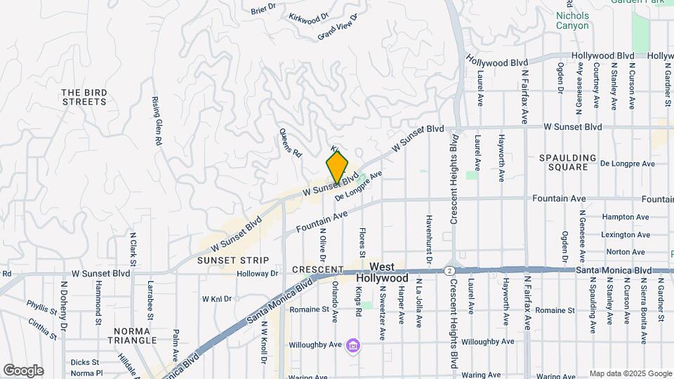 8411 De Longpre Ave Map and Location Details