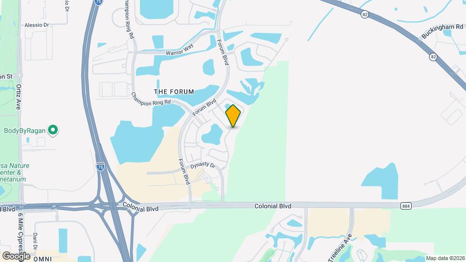 3325 Antica St Map and Location Details