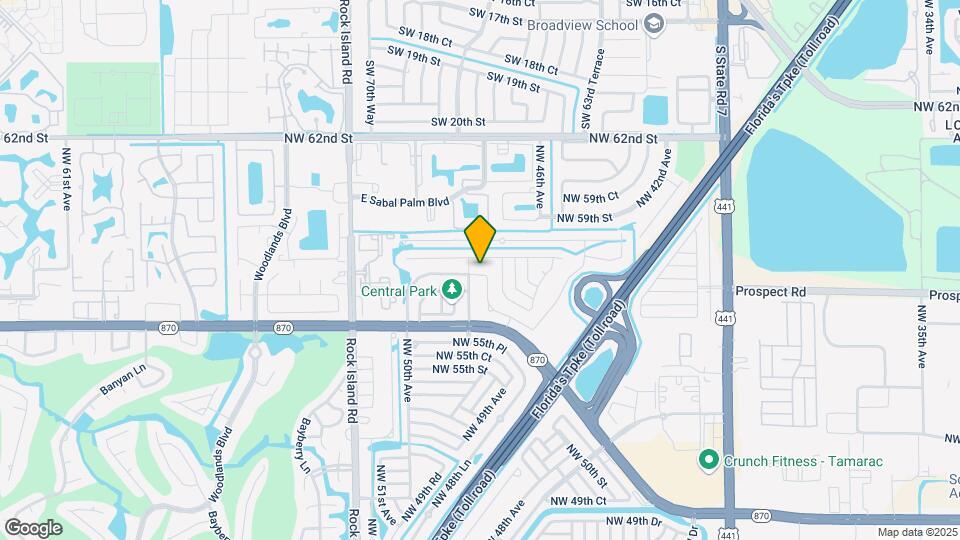 4851 NW 57th Ct Map and Location Details