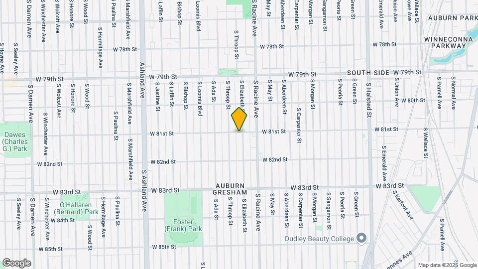 1235-1241 W 81st St Map and Location Details