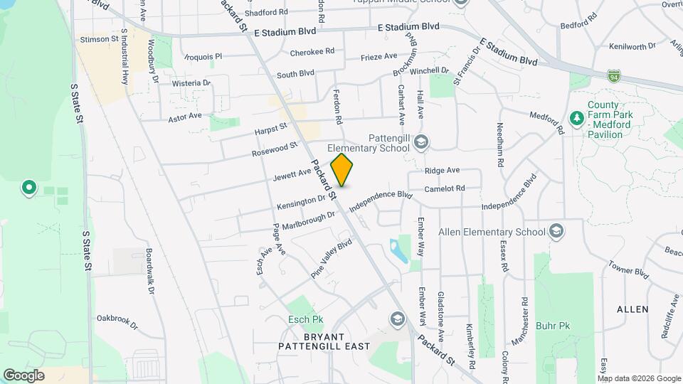 2407 Packard St, Unit E45 Map and Location Details