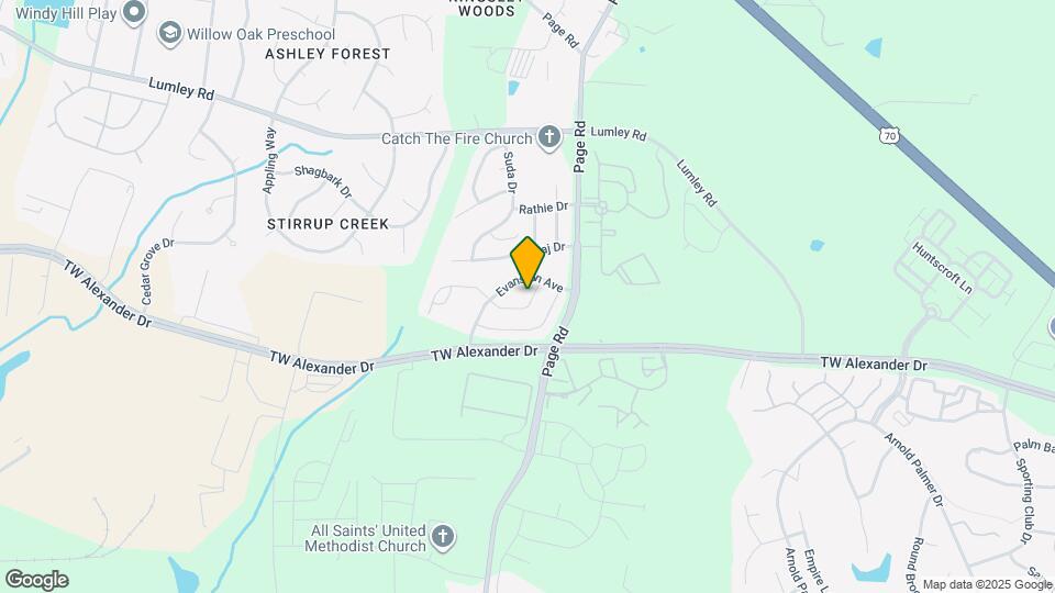 210 Westgrove Ct Map and Location Details