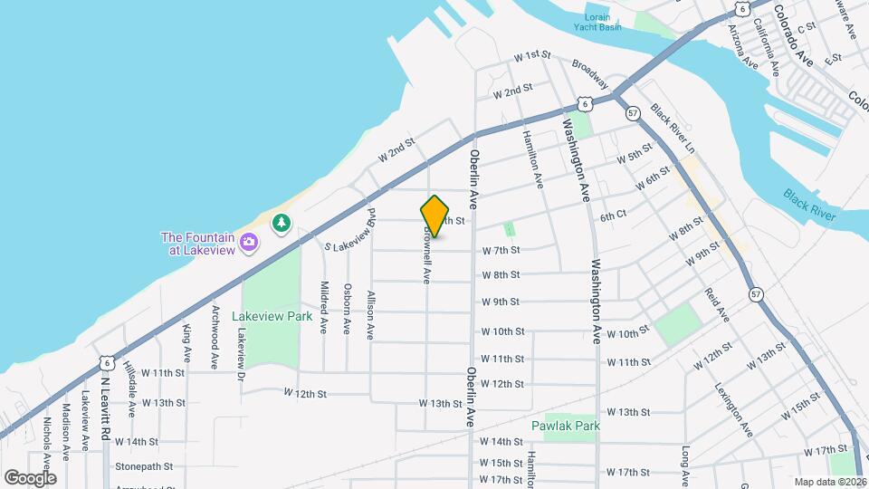 1238 W 7th St Mapa y Detalles de la Ubicación