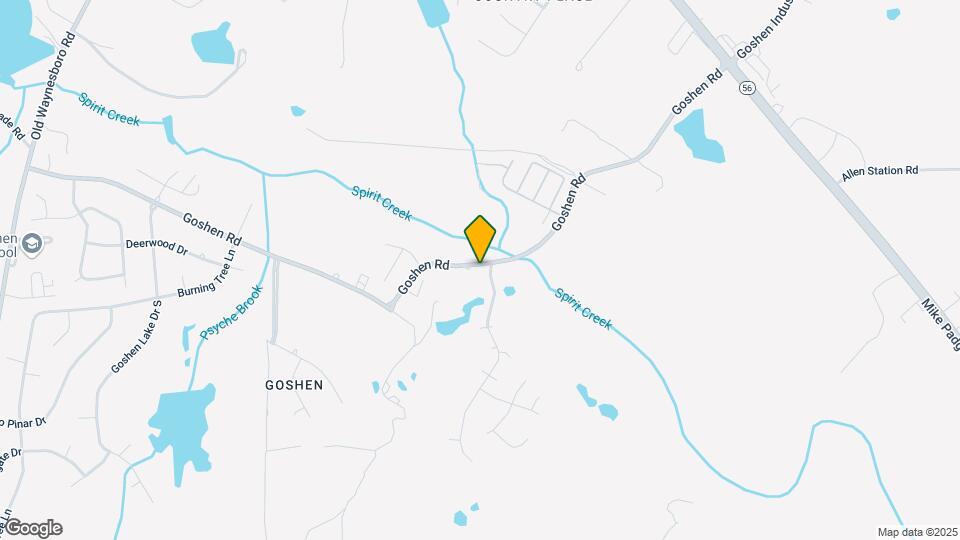 1552 Goshen Rd Map and Location Details