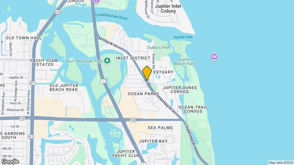 3000 N Hwy A1A Map and Location Details