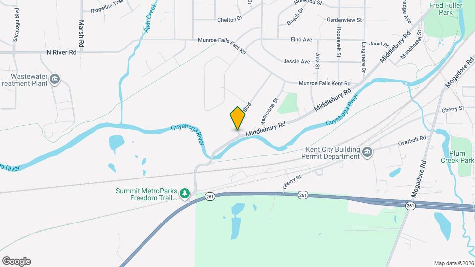 782 Akron Blvd Map and Location Details