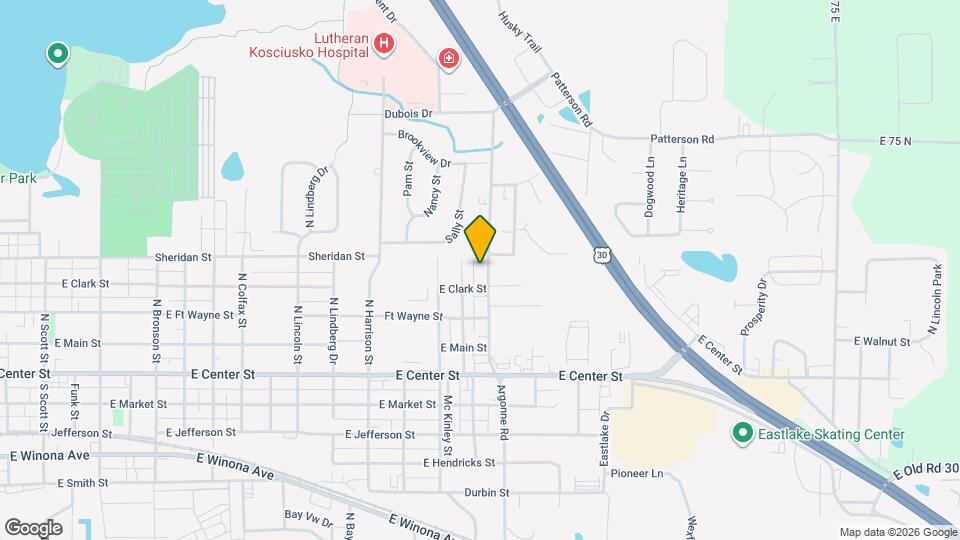 407 Parker St Map and Location Details