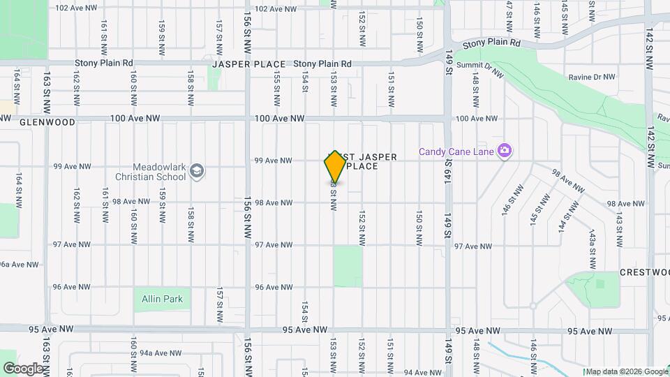 9811-9153 153 St NW Map and Location Details