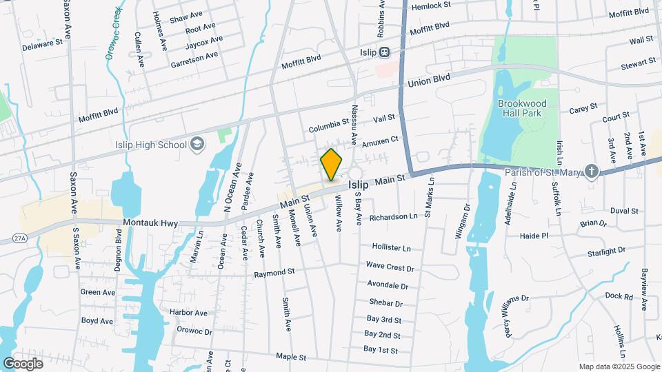 593 Main St Map and Location Details