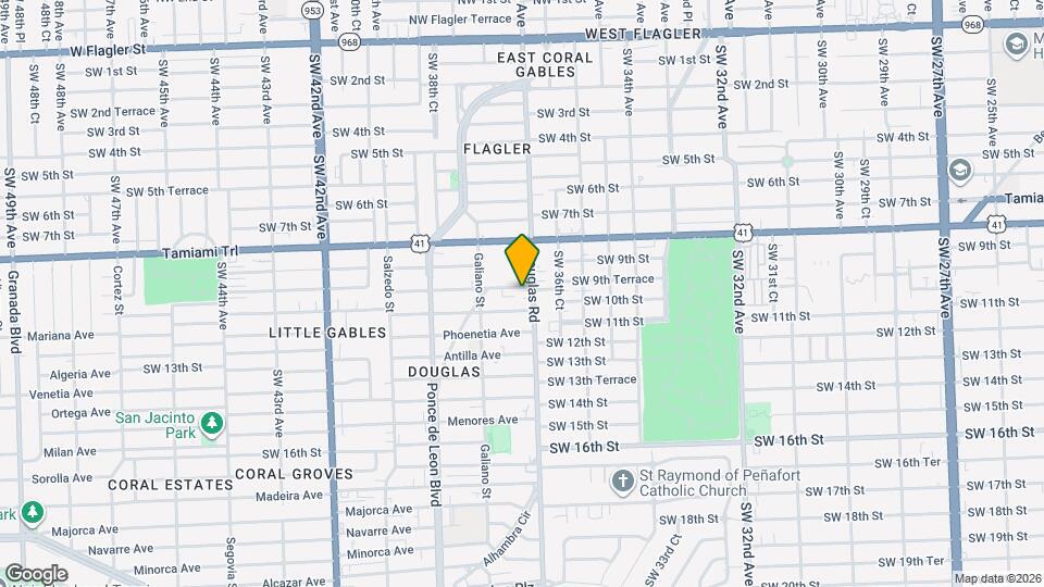 Villa Calabria Apartments LLC Map and Location Details
