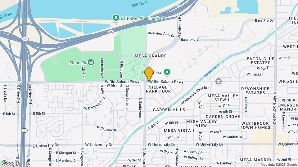 Riverview Townhomes Map and Location Details