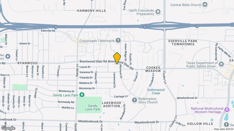 7575 Hedgeoak Ct Map and Location Details
