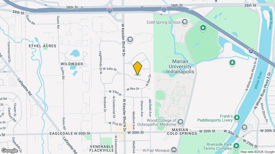 2920 Highwoods Dr E Map and Location Details