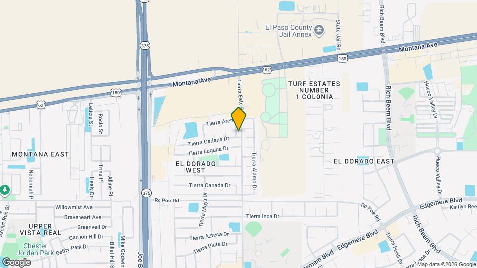 3904 Tierra Marfil Rd Mapa y Detalles de la Ubicación