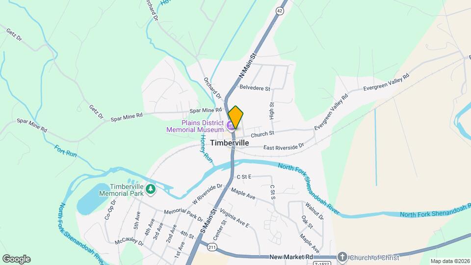 175 N Main St Map and Location Details