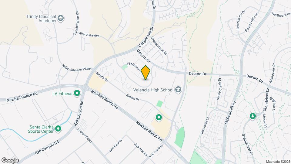 24310 Las Palmas St Map and Location Details