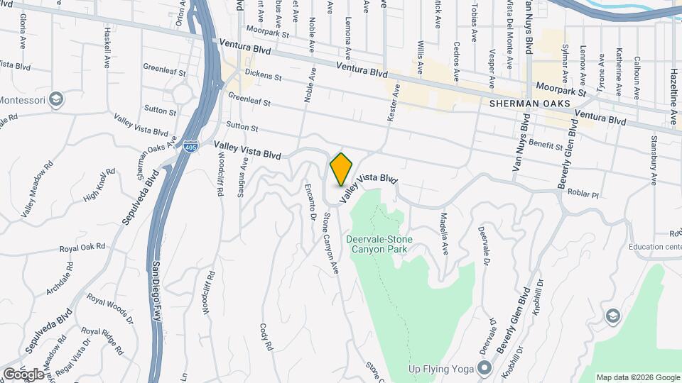 14917 Valley Vista Blvd Map and Location Details