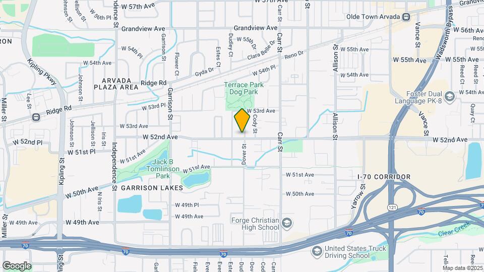 5205 Dover St Map and Location Details