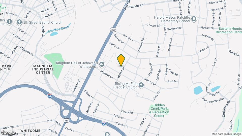 1811 Binford Ln Map and Location Details