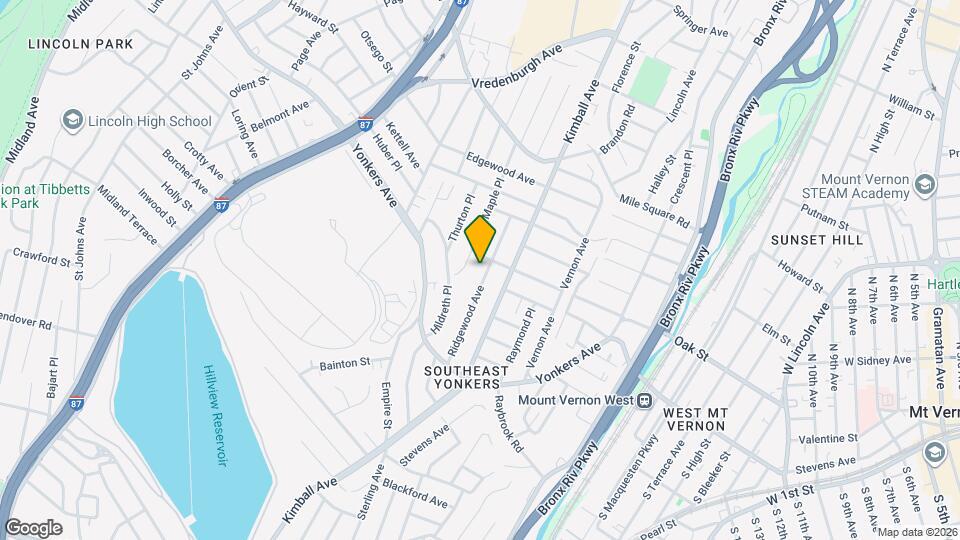 89 Ridgewood Ave Map and Location Details