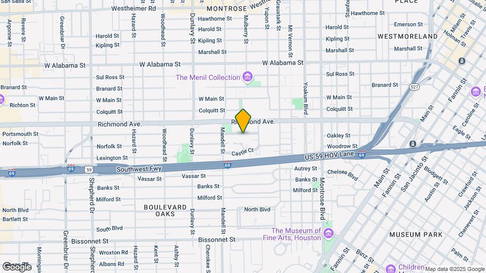 1415 Bonnie Brae St Map and Location Details