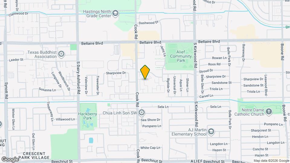 7237 Cook Rd Map and Location Details