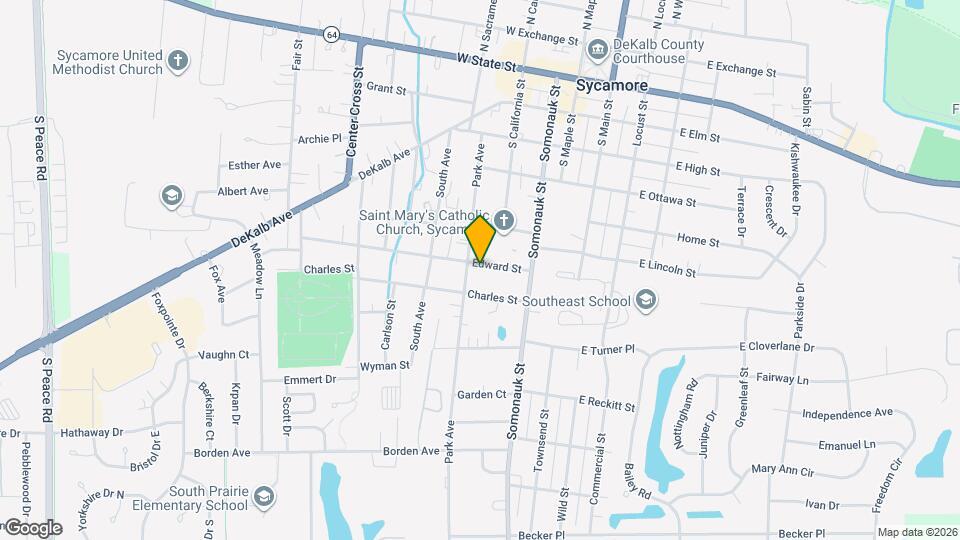 254 Edward St Map and Location Details