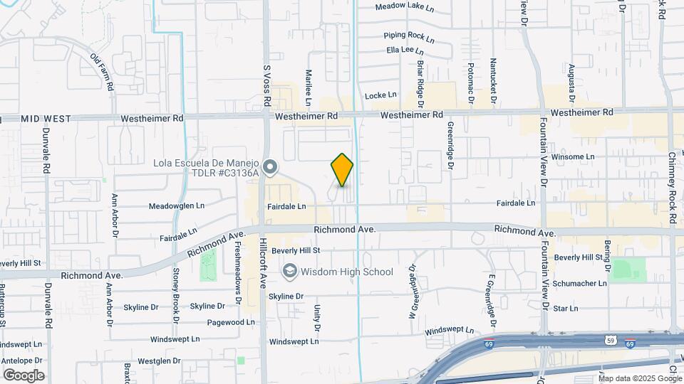 2917 El Fenice Ln Map and Location Details