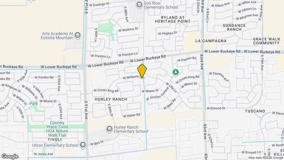 3023 S 87th Dr Mapa y Detalles de la Ubicación