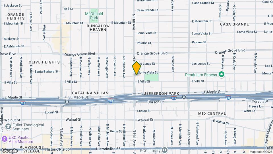 514 Hill Ave Map and Location Details