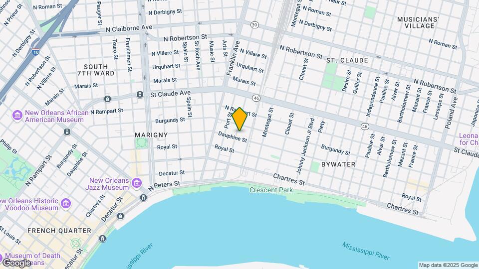 809 Saint Ferdinand St Map and Location Details