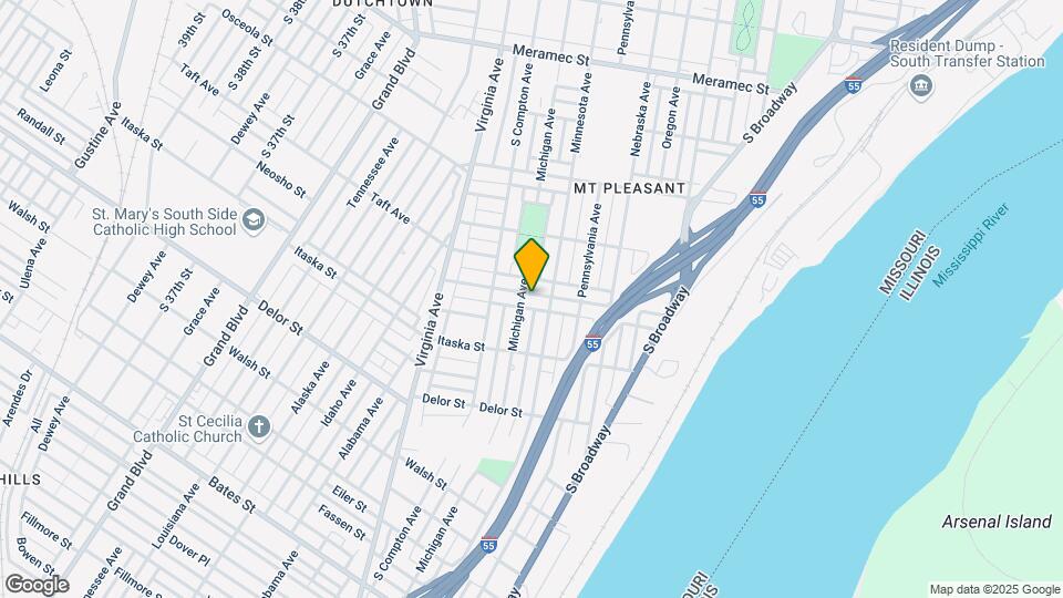 3114 Mt Pleasant St Map and Location Details