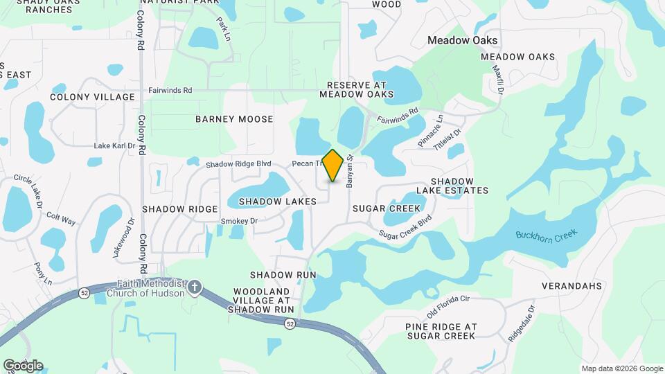 12834 Lake Tree Ln Map and Location Details