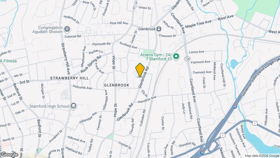 346 Glenbrook Rd Map and Location Details